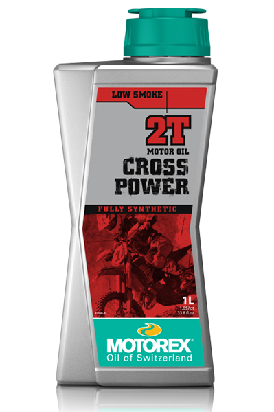 Масло моторное 1 L MOTOREX CROSS POWER 2T LOW SMOKE  ( 308092 / 303355 ) Премикс / Efi / Инжектор MOTOREX - мотозапчасть