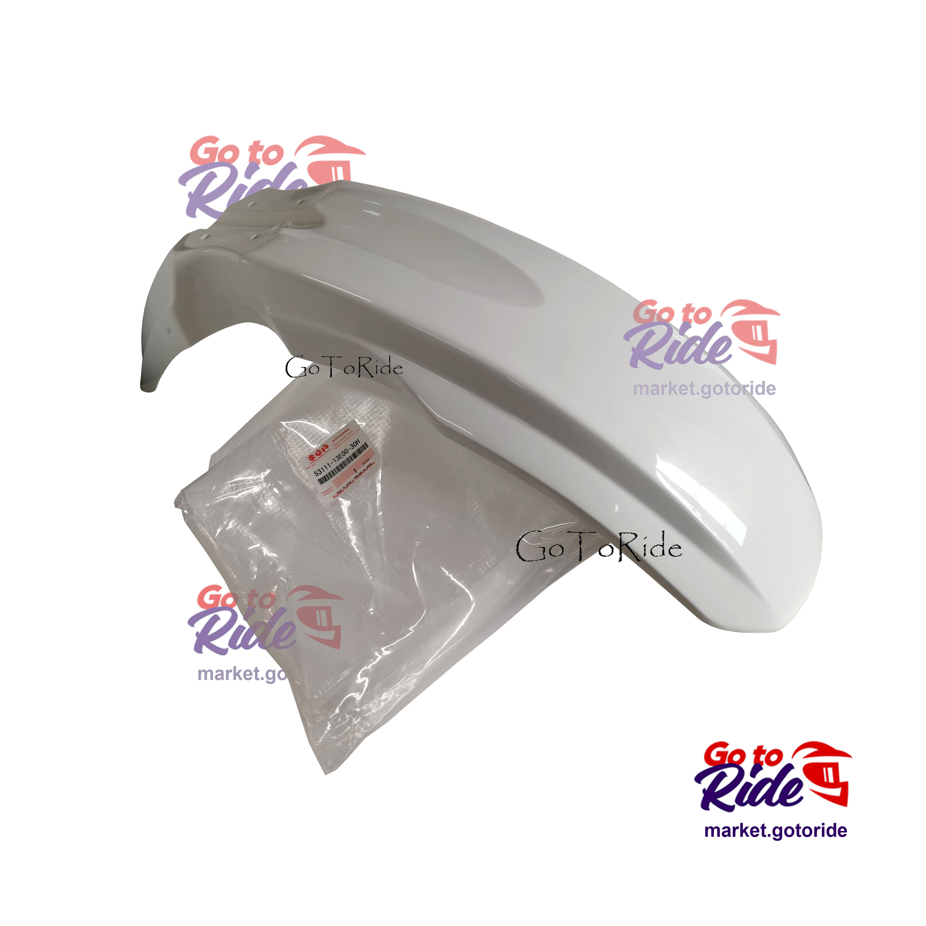 Крыло переднее Suzuki DR250 (Djebel 250) SJ45A DR650 Suzuki - фото 1