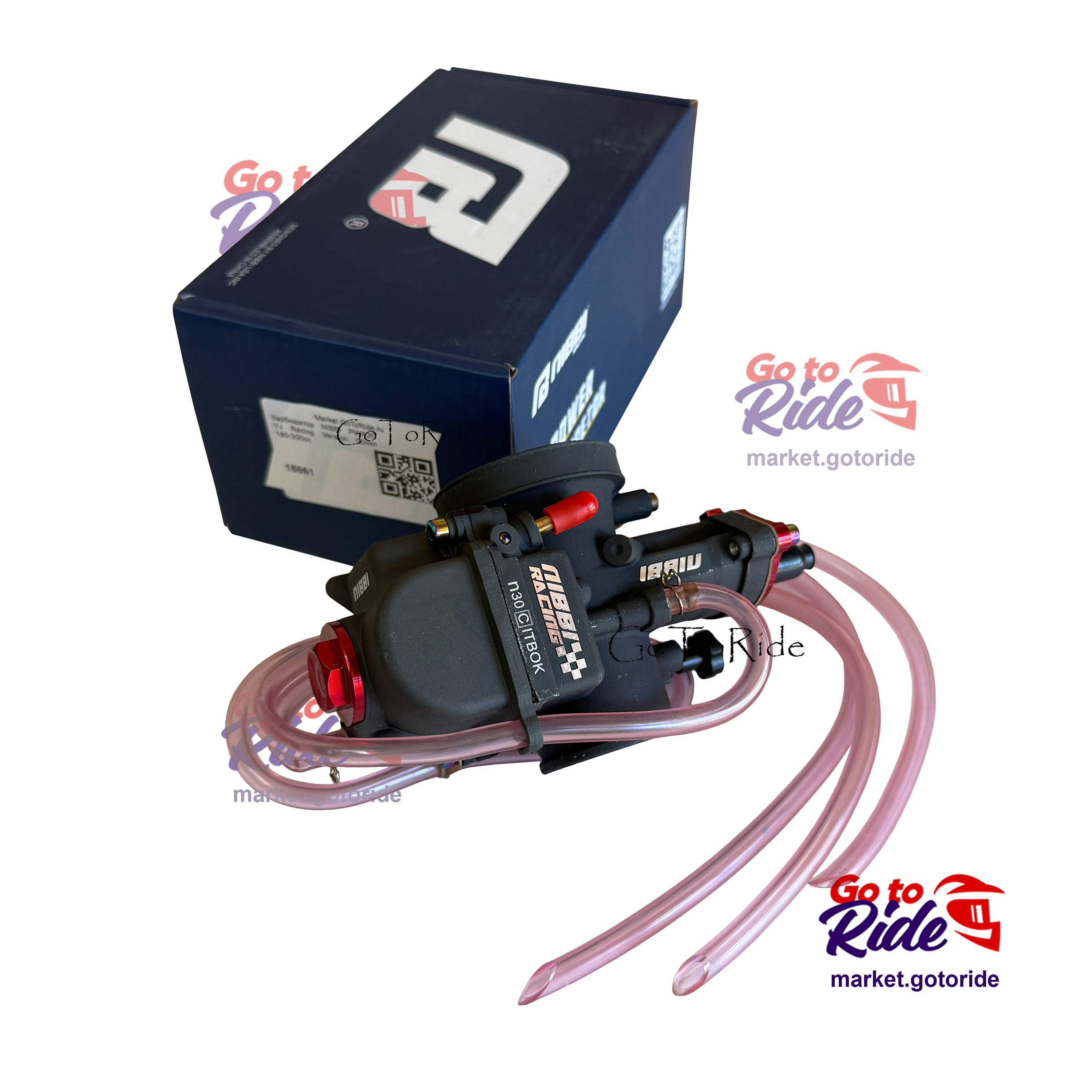 Карбюратор NIBBI PWK30 YJ Racing Version 30mm 180-300cc Nibbi - мотозапчасть