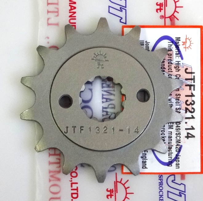 Звезда цепного привода JTF1321.14 XR250 / CRF250 / NX250 JT - мотозапчасть
