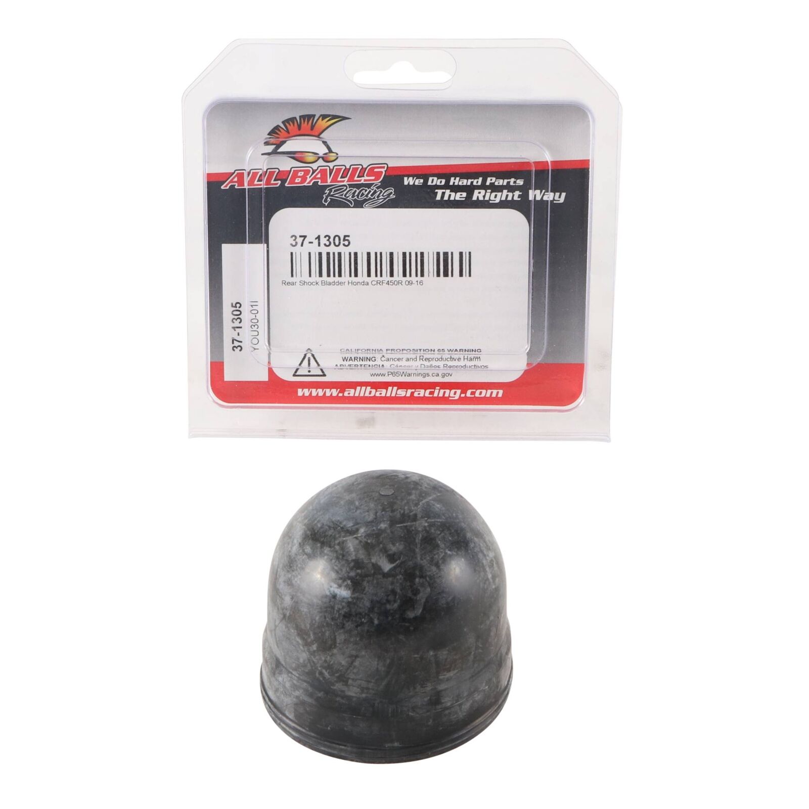 Диафрагма (грушу) амортизатора CRF450R 09-16 ALLBALLSRACING - мотозапчасть