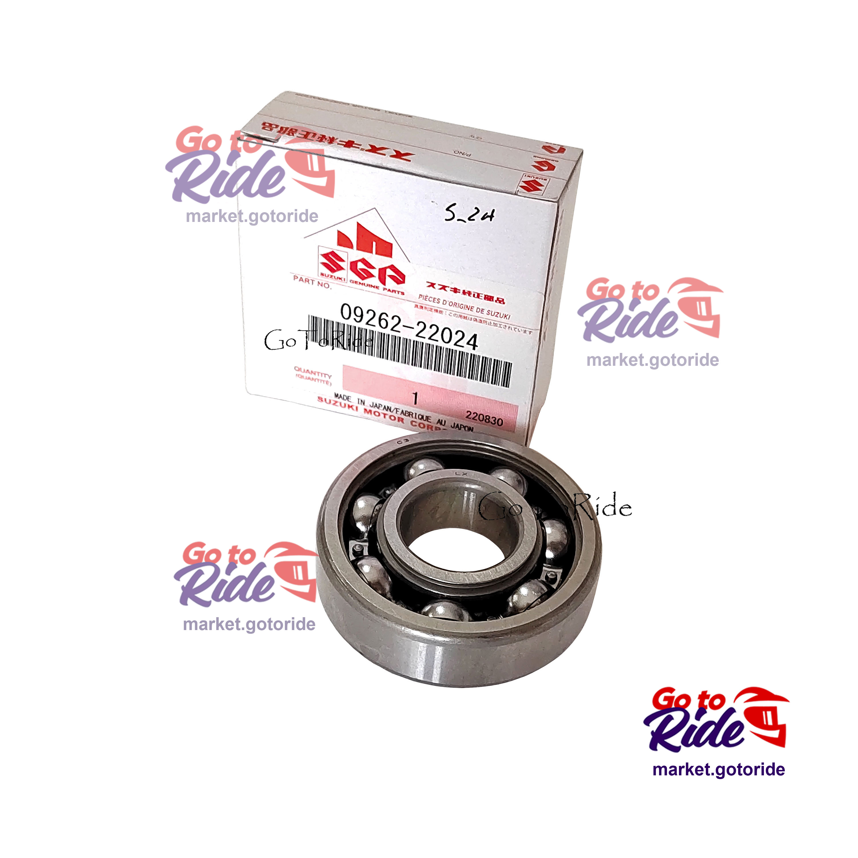 Подшипник КПП (22X56X16) DR-Z250 / Djebel 250 / DRZ400 / VL1500 Suzuki - мотозапчасть Подшипник КПП (22X56X16) DR-Z250 / Djebel 250 / DRZ400 / VL1500 Suzuki - фото 1