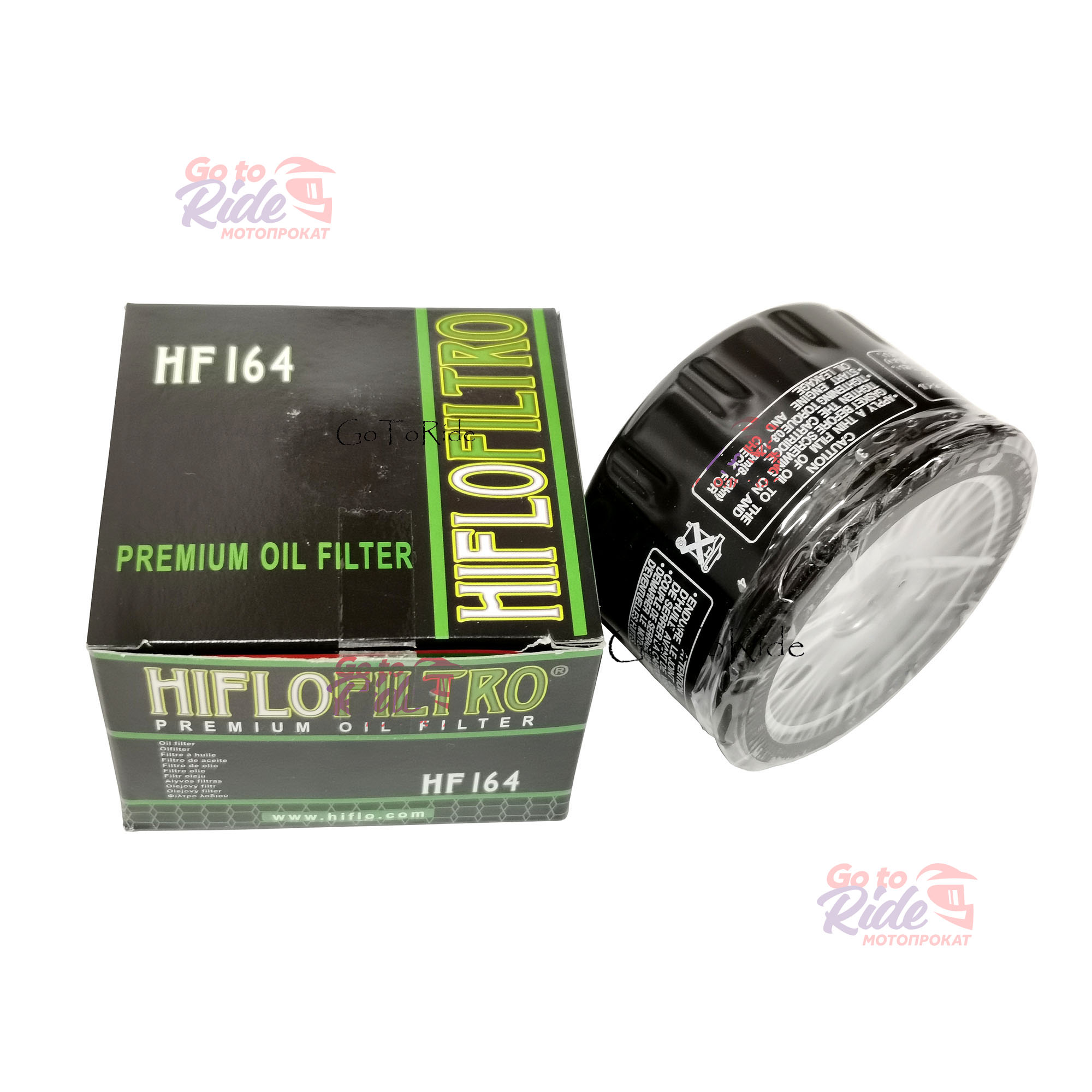 Фильтр масляный HF164 HifloFiltro - мотозапчасть