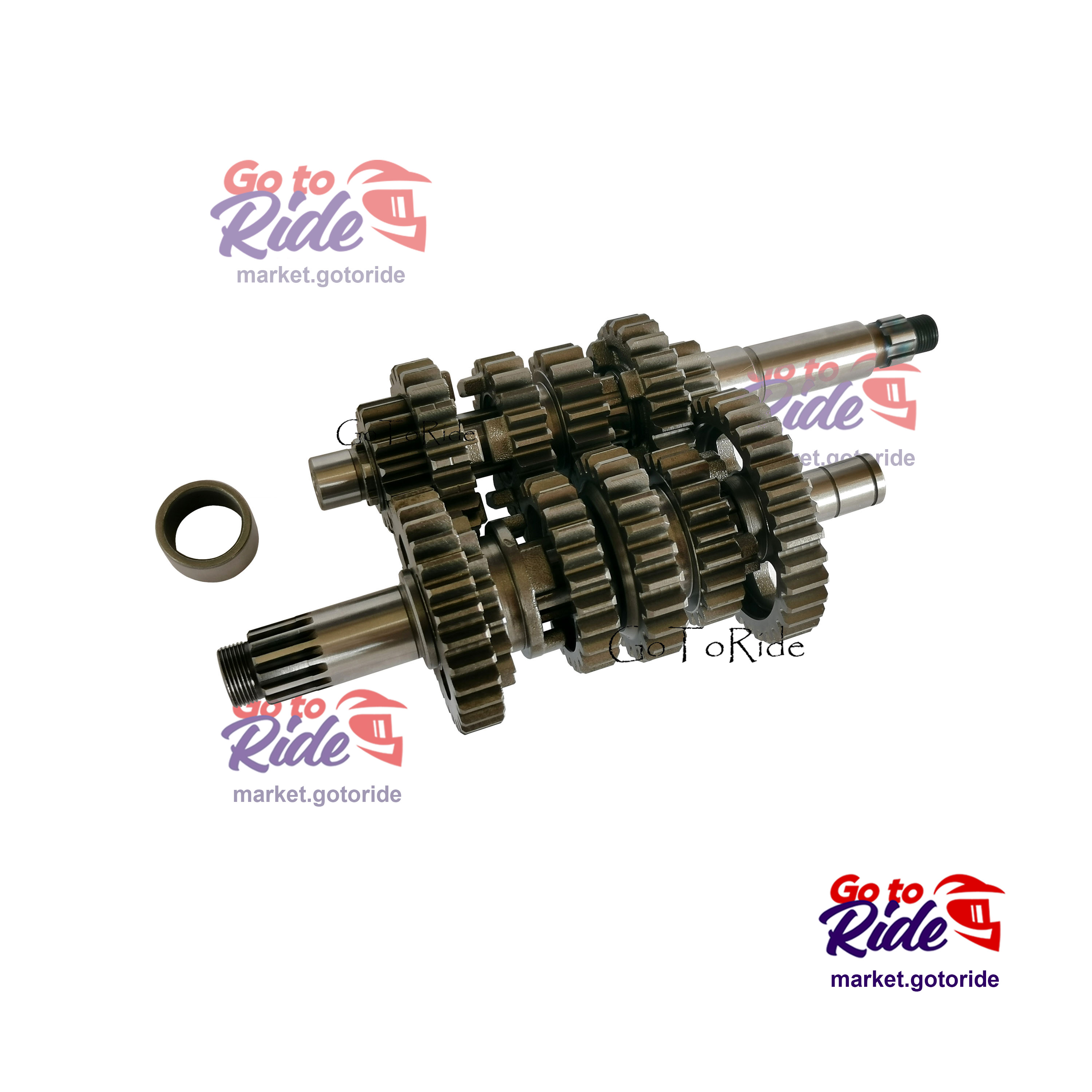 Комплект валов КПП в сборе GR7 двиг. MT-250 2T (Lanza) SM-PARTS - мотозапчасть