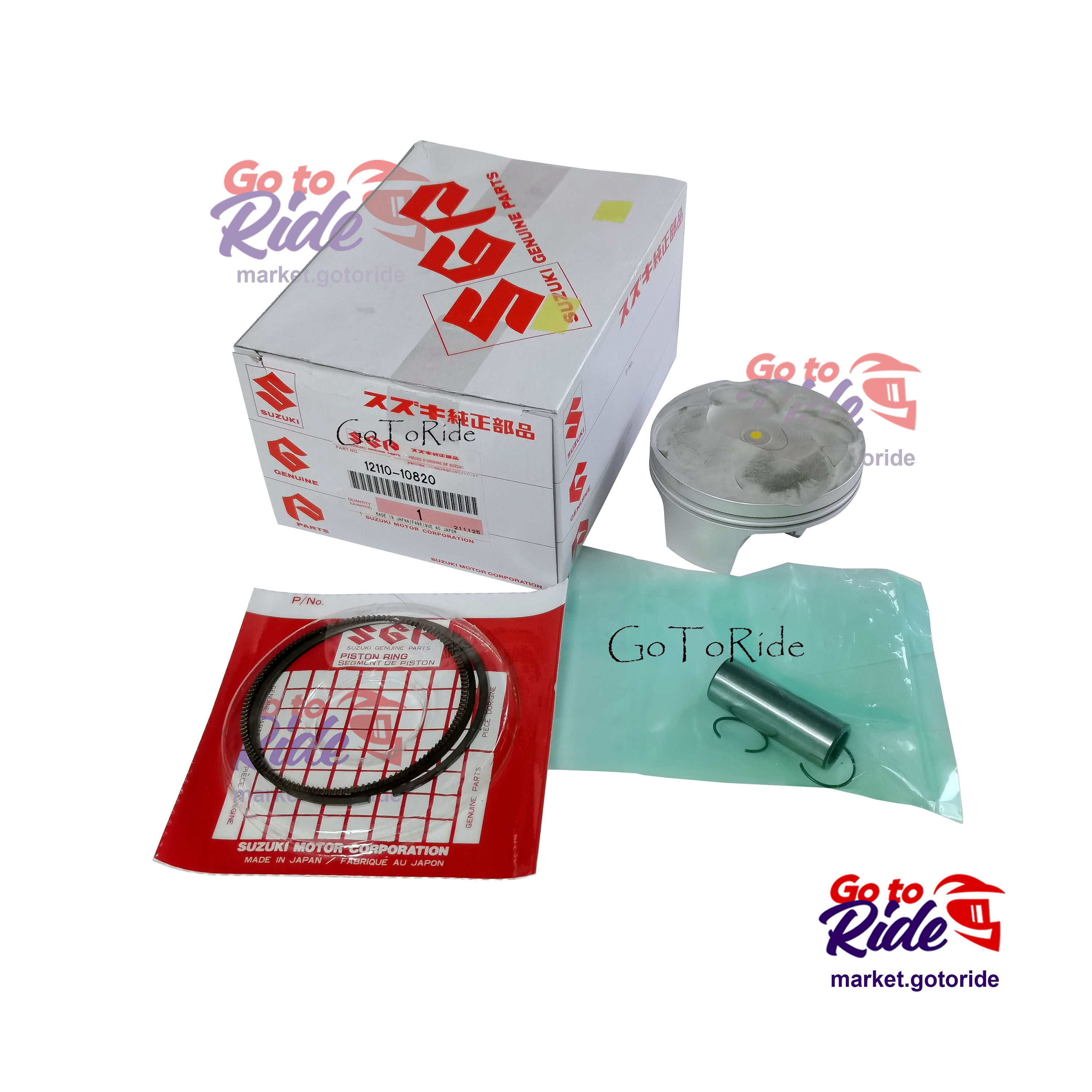 Купить Поршень+кольца+палец и стопора RM-Z250 2007 - 2009 Suzuki Поршень+кольца+палец и стопора RM-Z250 2007 - 2009 Suzuki - мотозапчасть