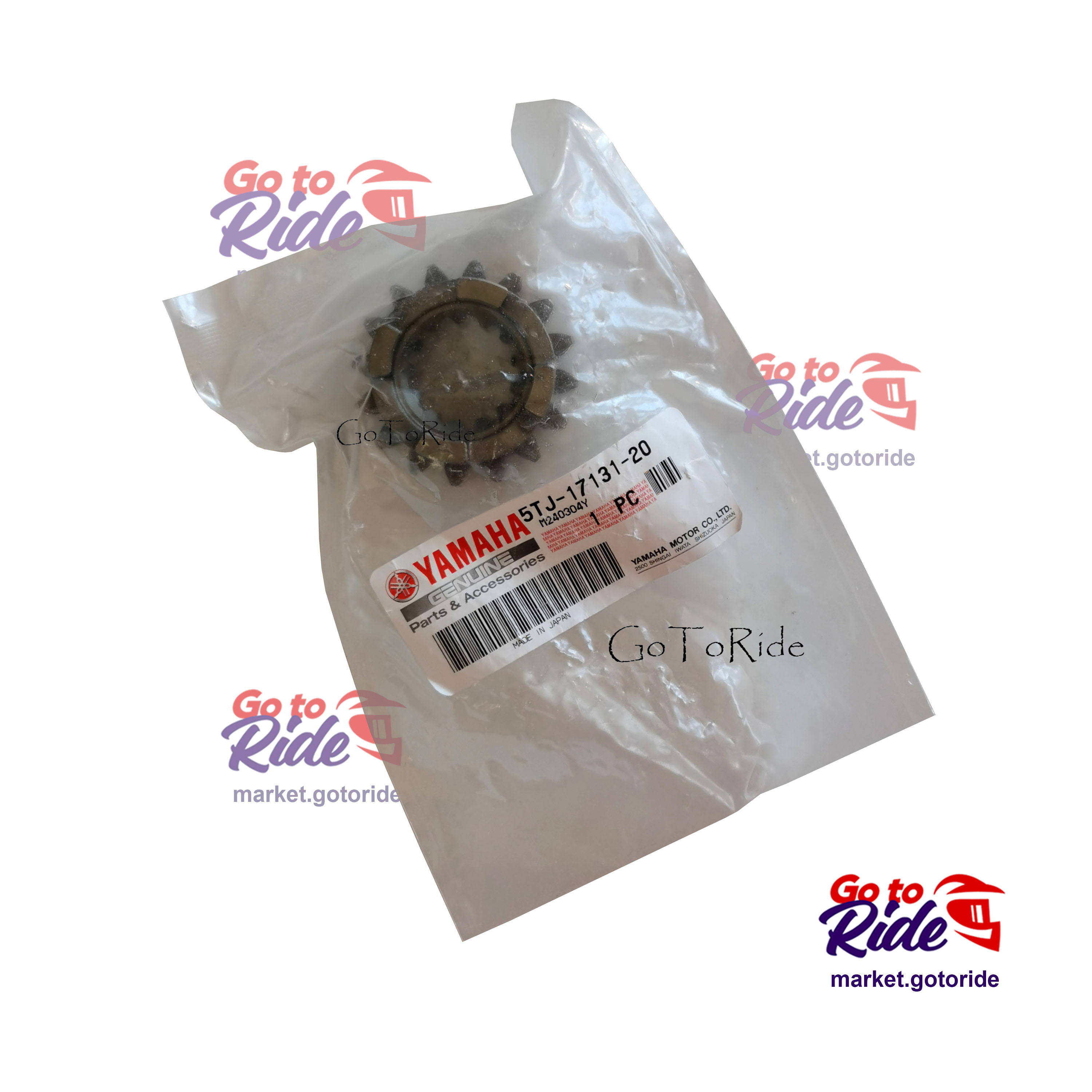 Шестерня КПП WR450F 3RD (16T) WR450F 2007-2015 Yamaha - мотозапчасть Шестерня КПП WR450F 3RD (16T) WR450F 2007-2015 Yamaha - фото 1