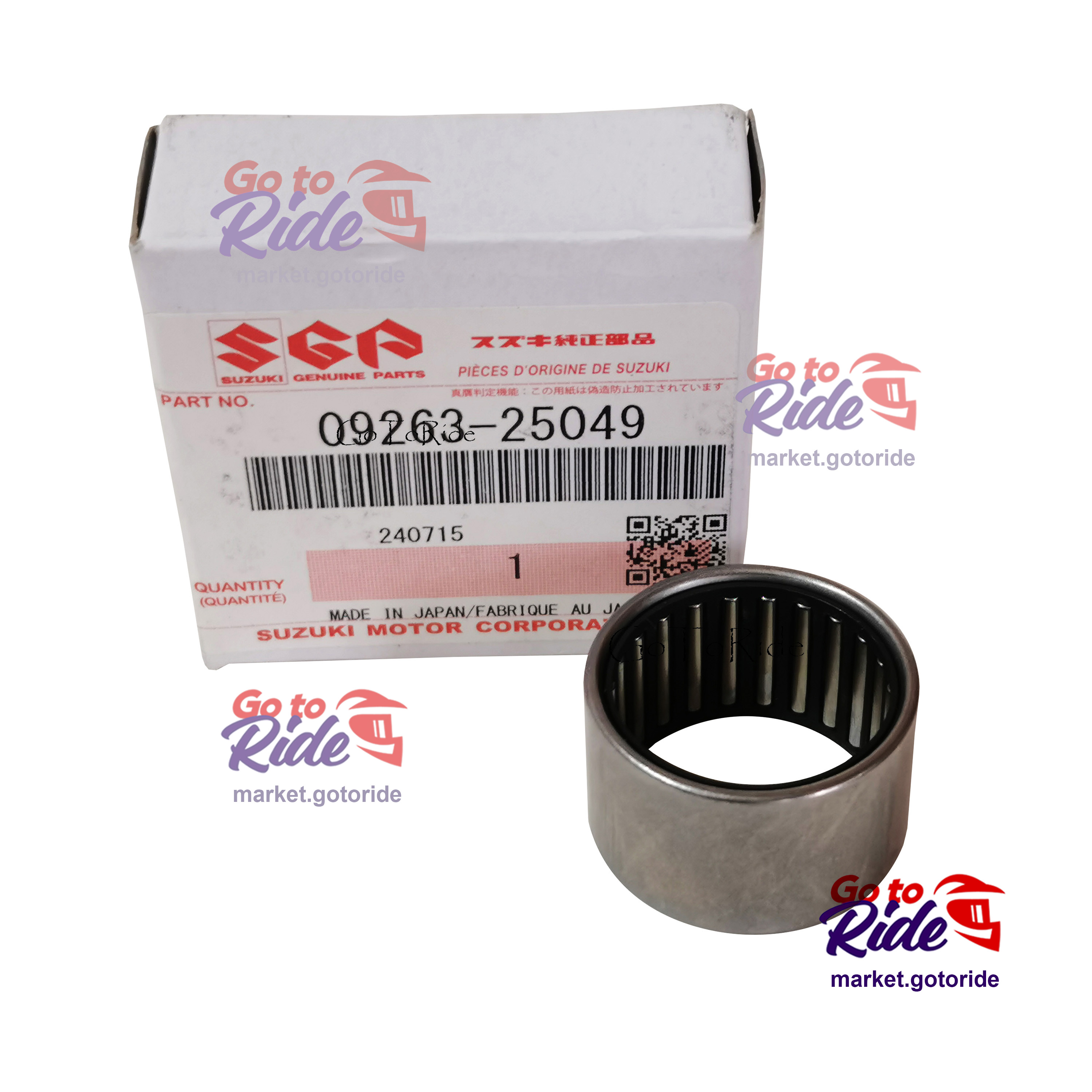 Подшипник игольчатый 09263-25049 Suzuki - мотозапчасть Подшипник игольчатый 09263-25049 Suzuki - фото 1