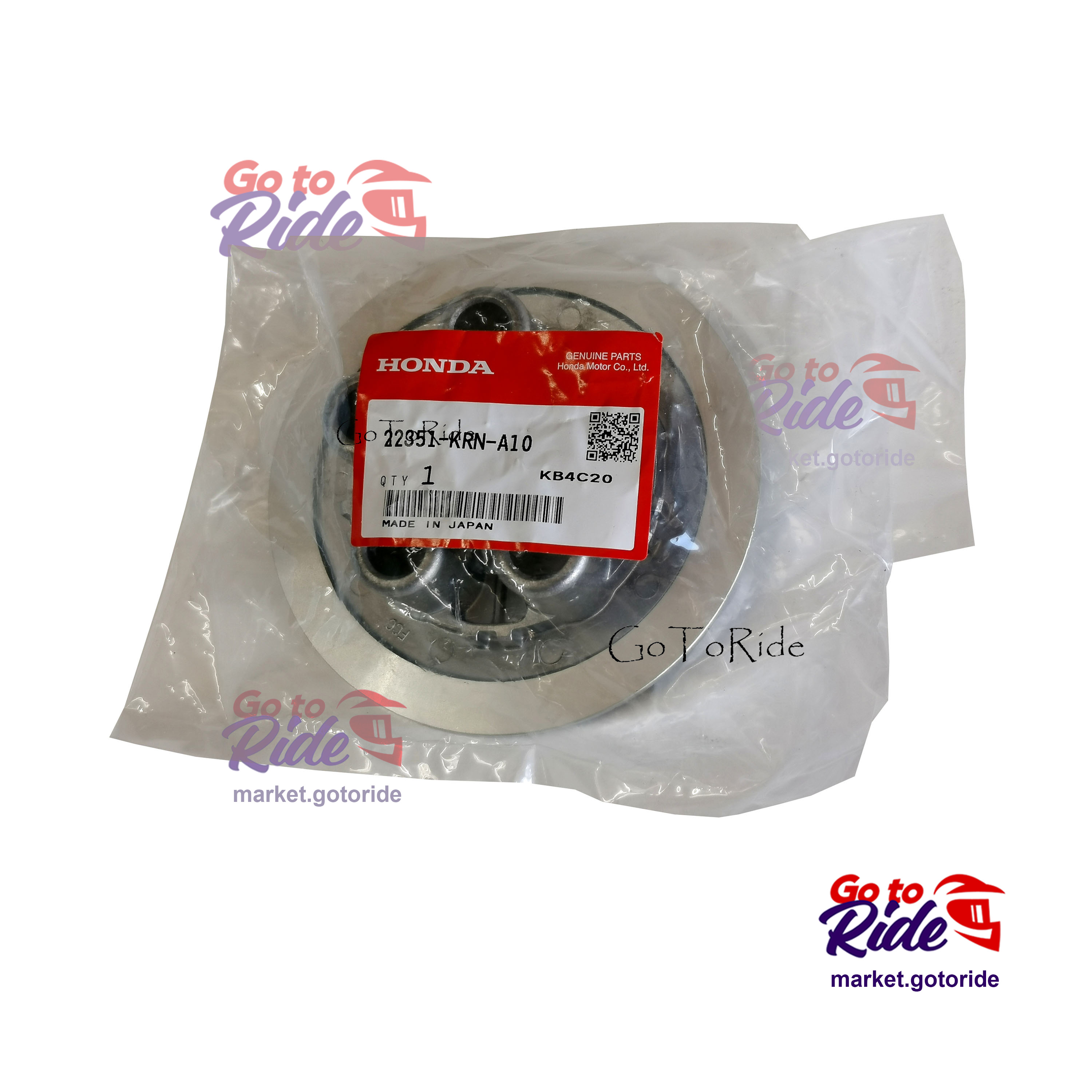 Прижимная часть корзины сцепления CRF250R 2004-2009 Honda - мотозапчасть Прижимная часть корзины сцепления CRF250R 2004-2009 Honda - фото 1