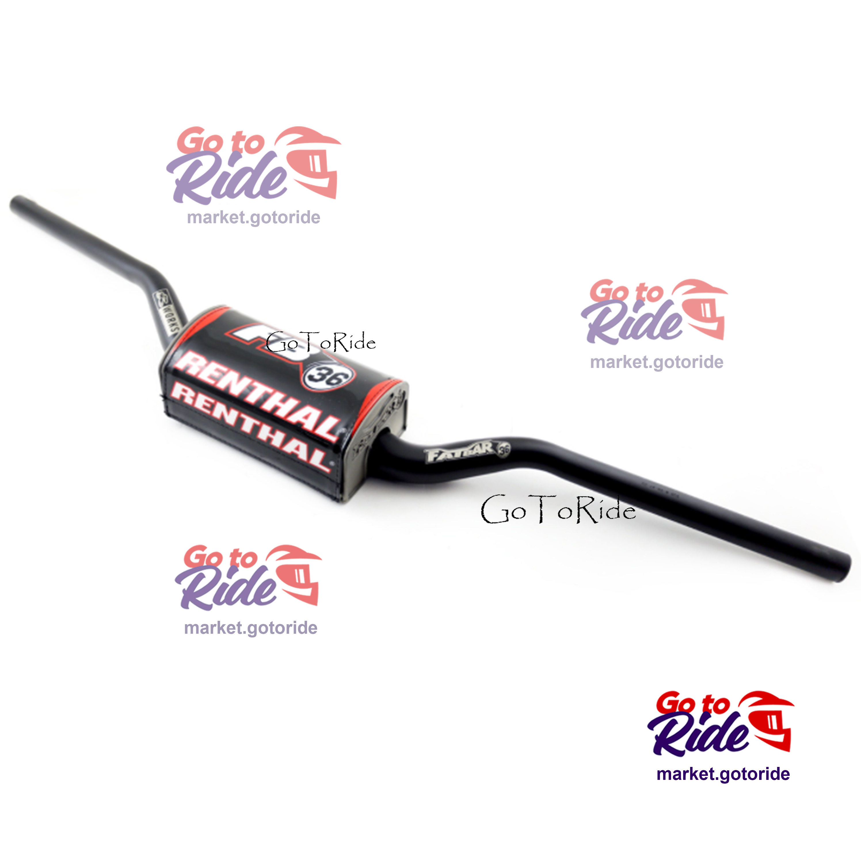 Купить Руль алюминиевый RENTHAL FATBAR 36 MX/Enduro 933-01-BK (807 x 93 мм) черный RENTHAL Руль алюминиевый RENTHAL FATBAR 36 MX/Enduro 933-01-BK (807 x 93 мм) черный RENTHAL - мотозапчасть