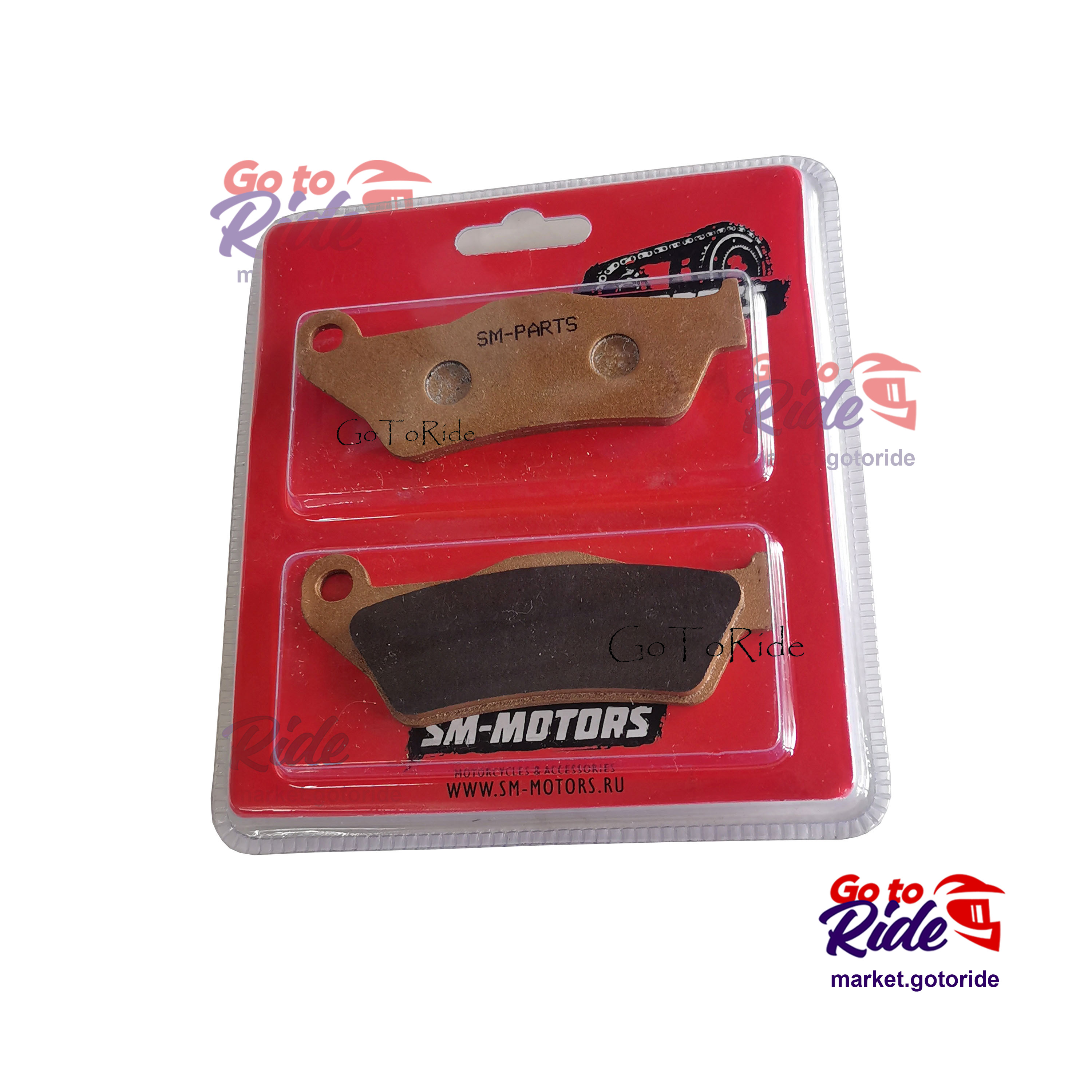 Колодки дискового тормоза Avantis Enduro (Z-Hua) FA181 SM передние SM-PARTS - мотозапчасть