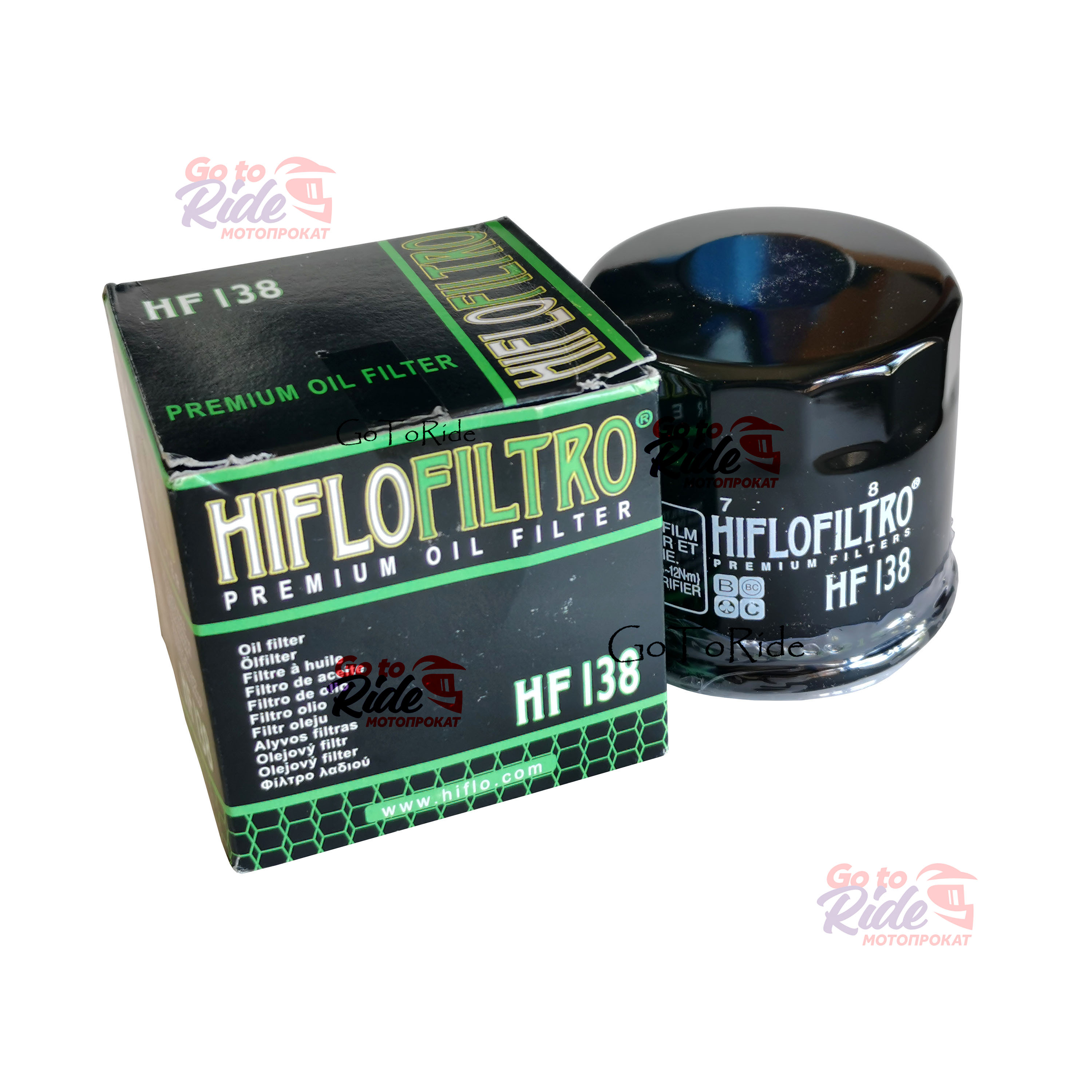 Фильтр маслянный HF138 \ HF975 HIFLO - мотозапчасть