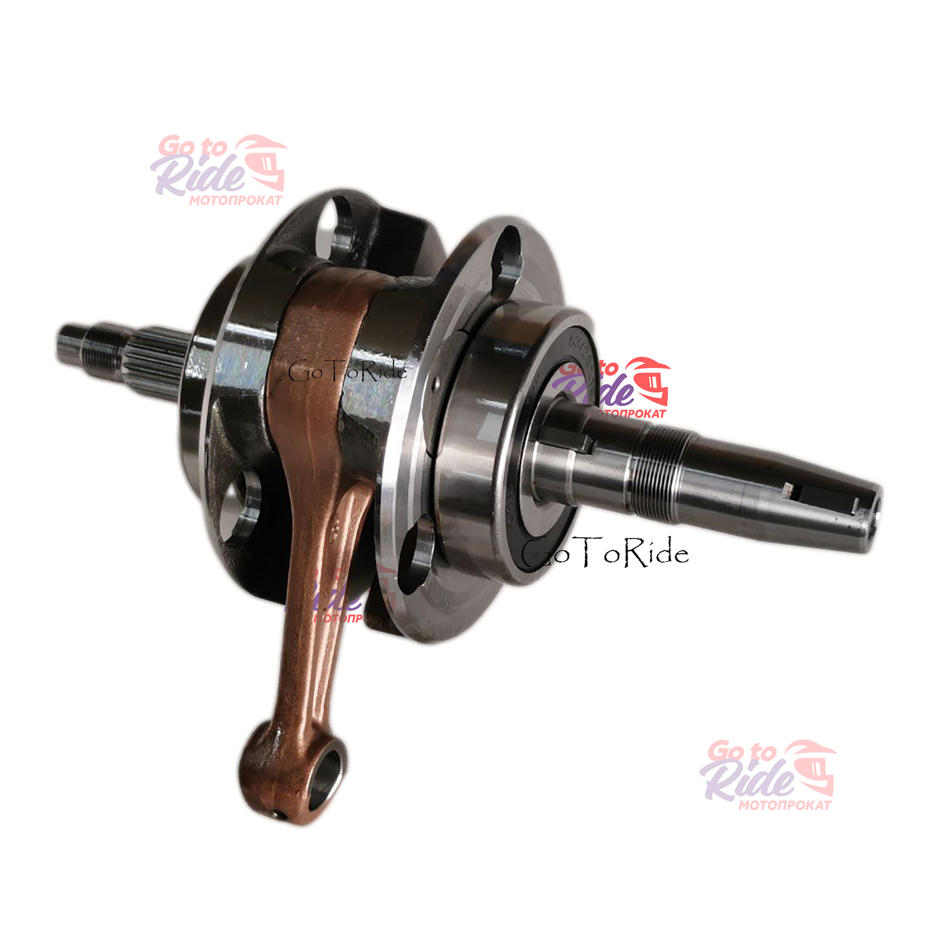 Коленвал в сборе ZS174MN-3 (CBS300) ZONGSHEN - мотозапчасть