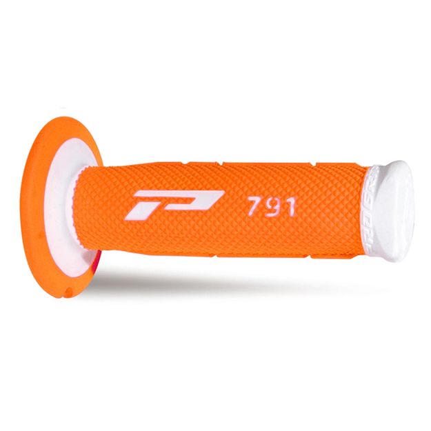 Грипсы Progrip 791-242 White-Orange Fluo ProGrip - мотозапчасть