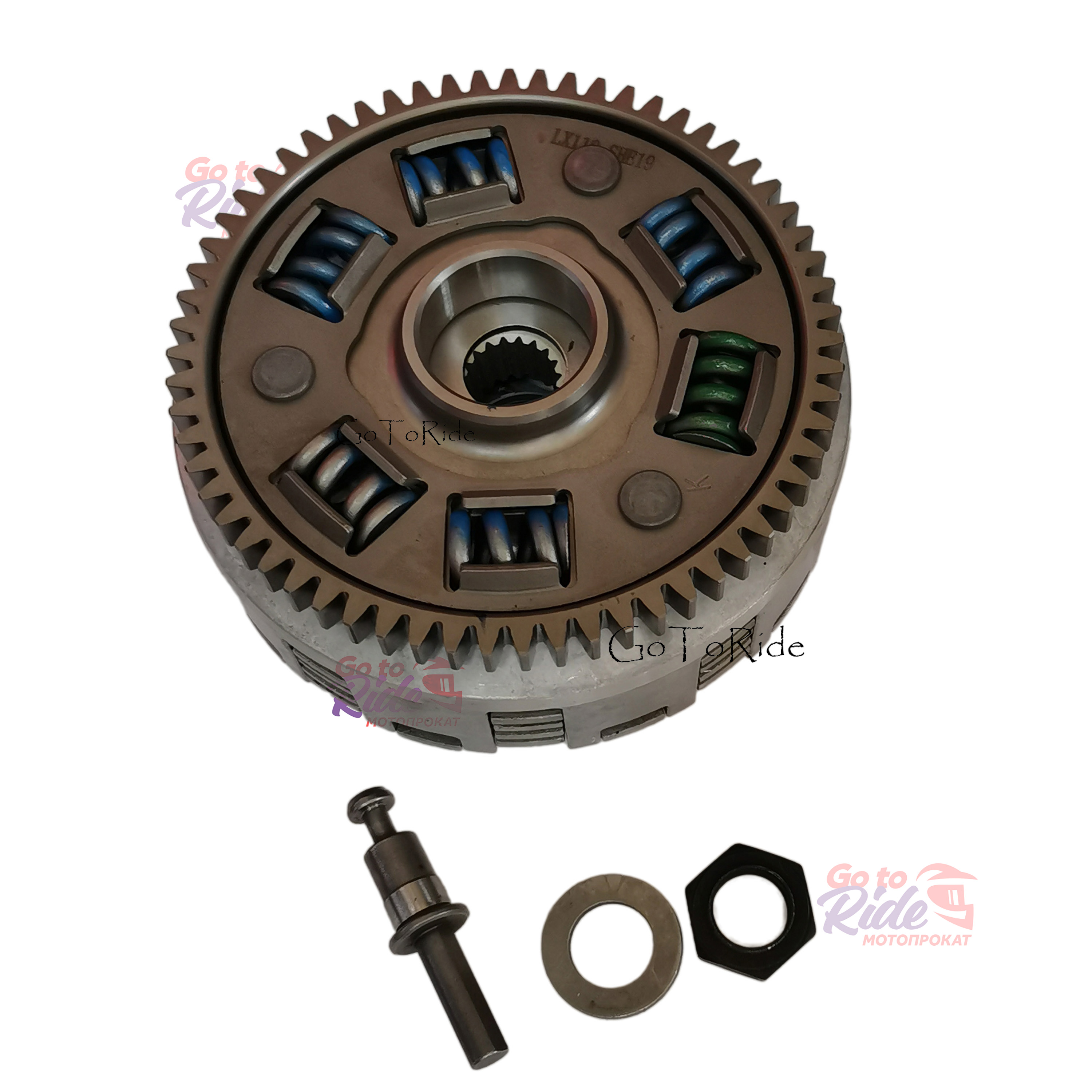 Сцепление в сборе 171YMM loncin Avantis - мотозапчасть