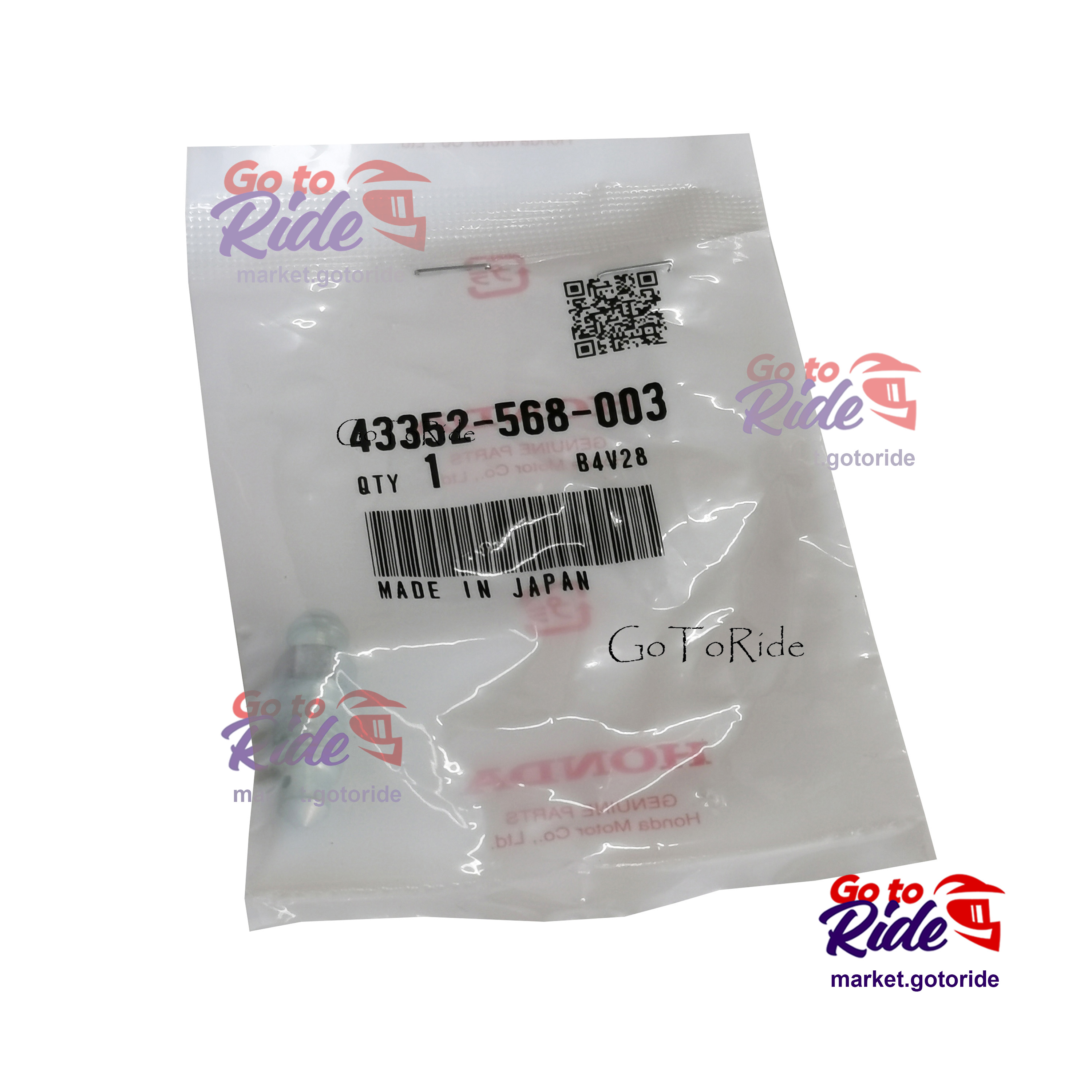 Штуцер прокачной CRF250R 2004-2017 (NISSIN) Honda - мотозапчасть Штуцер прокачной CRF250R 2004-2017 (NISSIN) Honda - фото 1