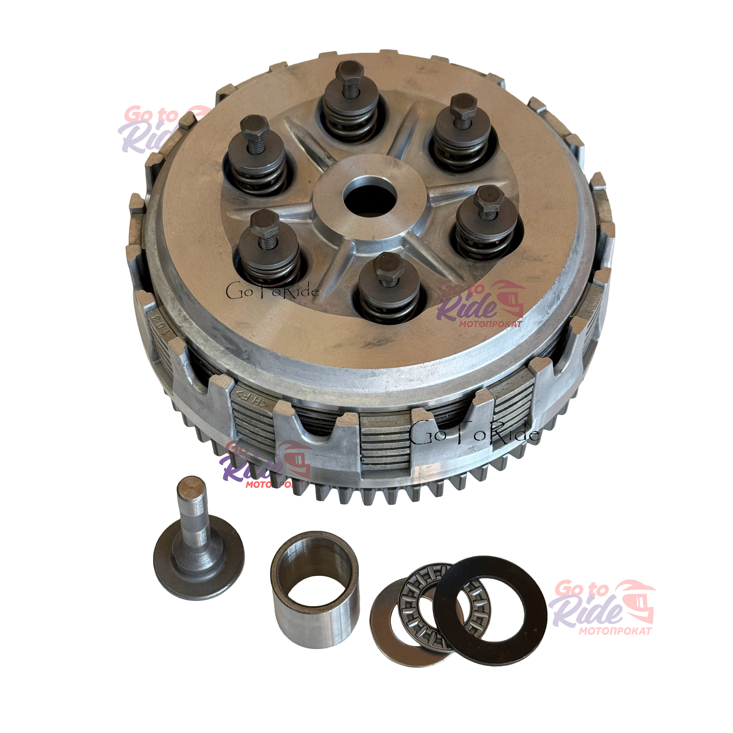 Сцепление в сборе NC300S NC250 ZS177 ZONGSHEN - мотозапчасть