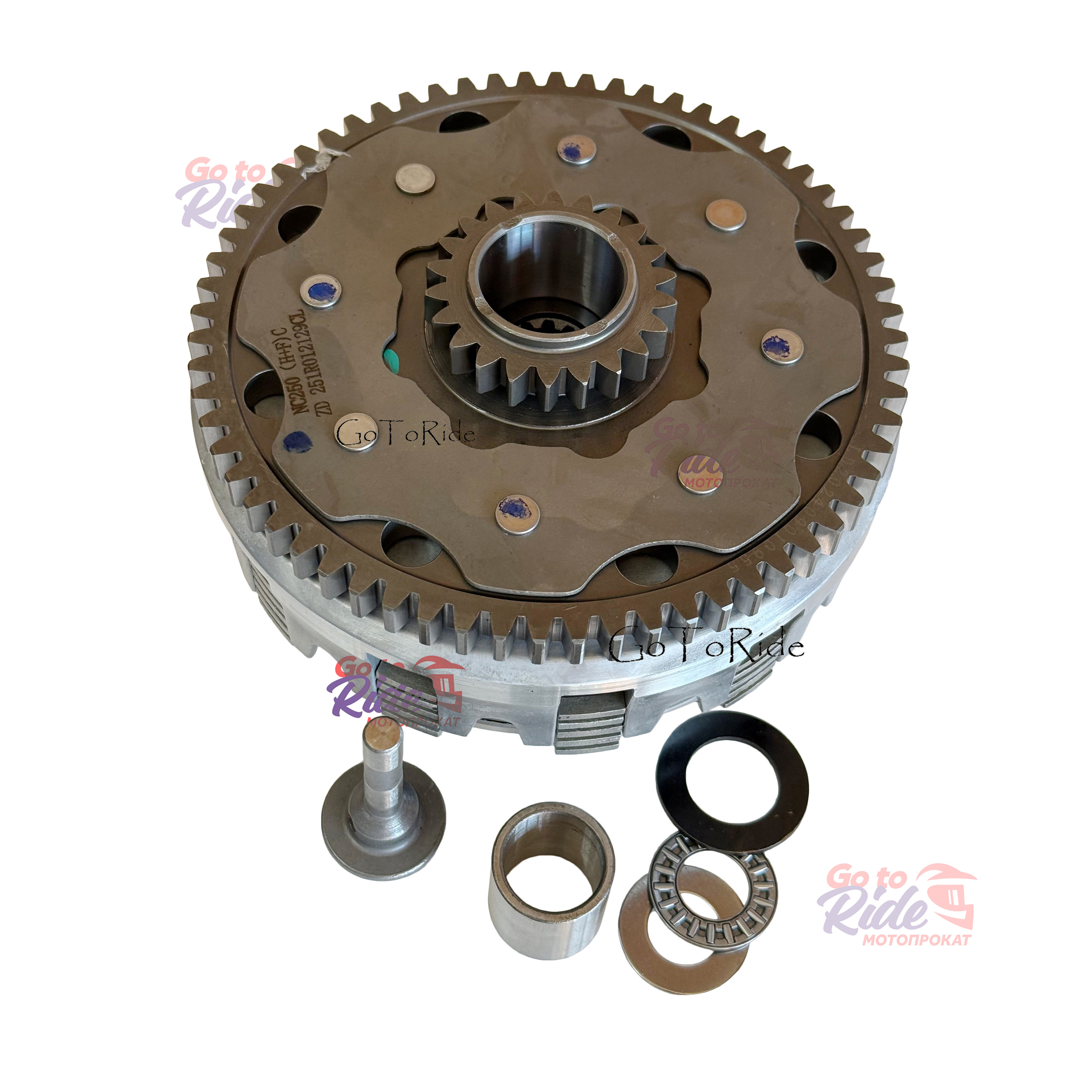 Сцепление в сборе NC300S NC250 ZS177 ZONGSHEN - мотозапчасть