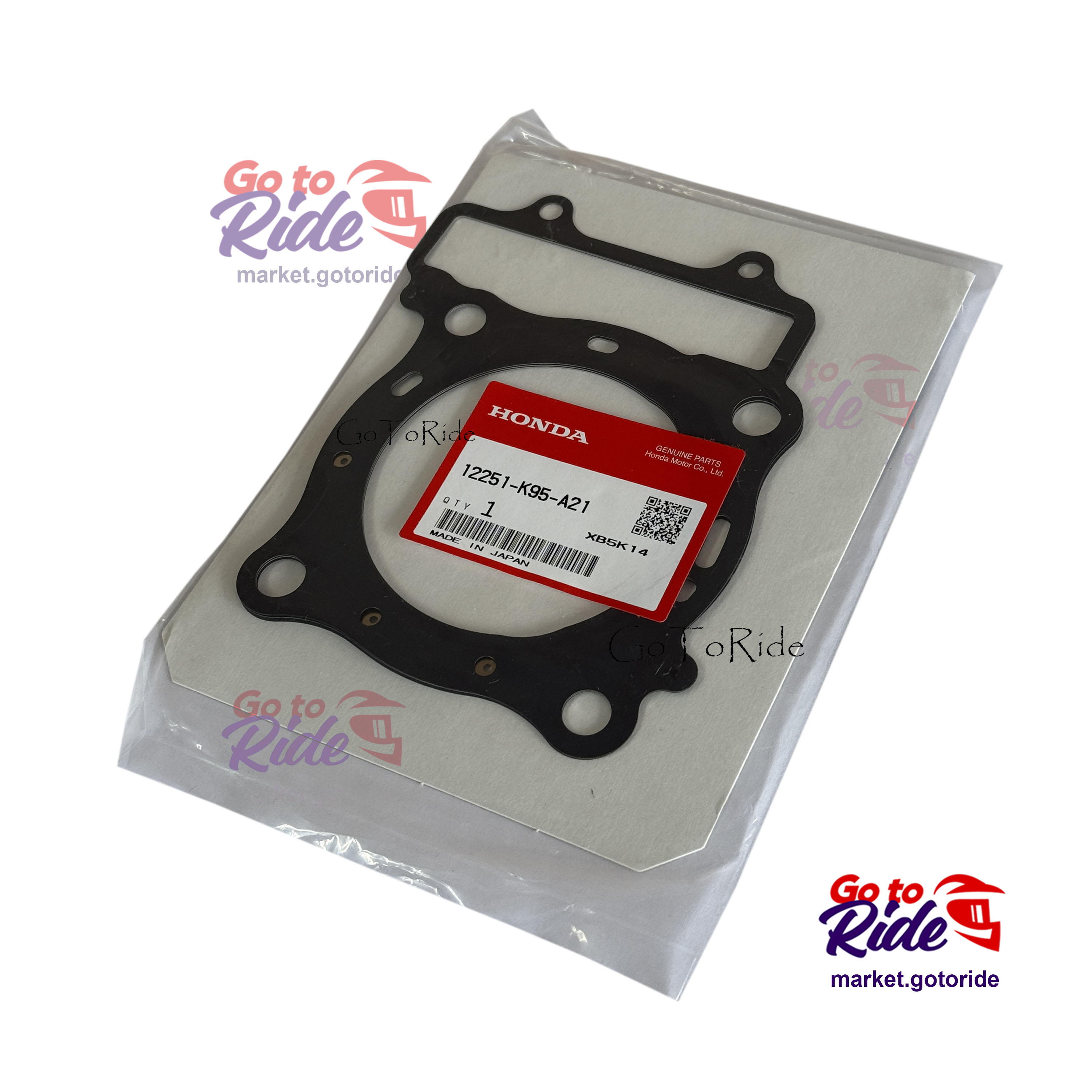Прокладка ГБЦ CRF250 2018-2024 Honda - фото 1