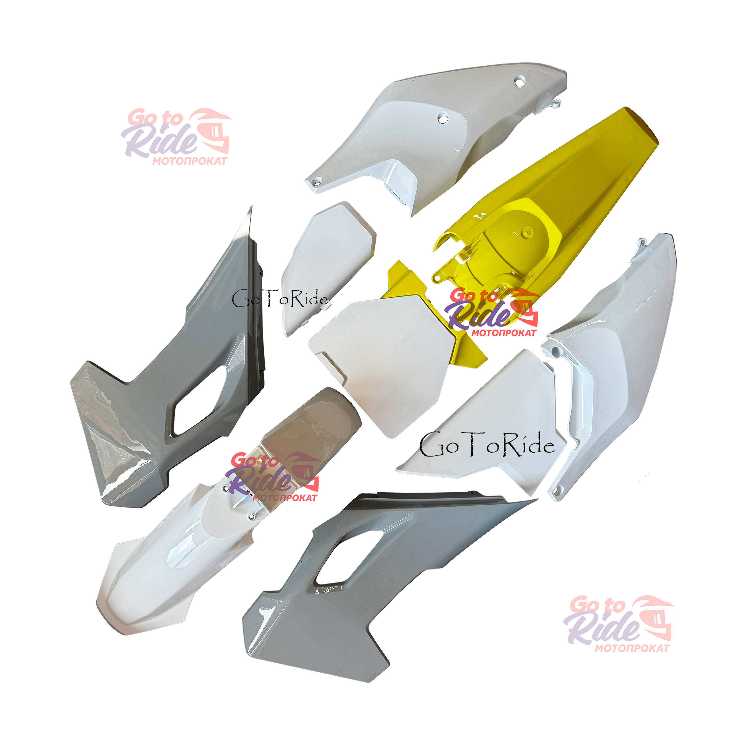Комплект пластика FC 250/350/450 23-24, Hengjian S6, STN H9 Pro OTOM - мотозапчасть