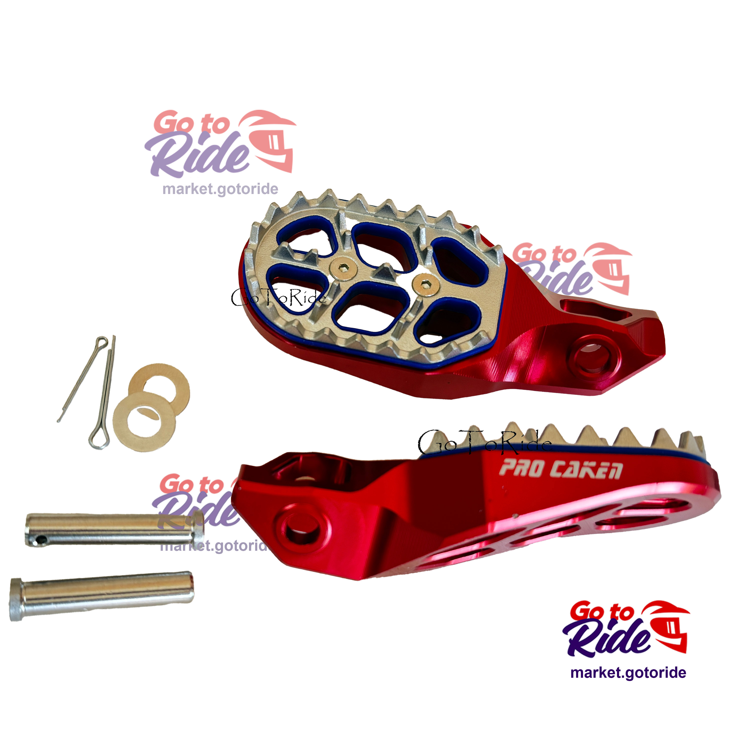 Пеги комбинированные G9 Pro Pedal / KTM K23 / GR8 300 2t STN - мотозапчасть