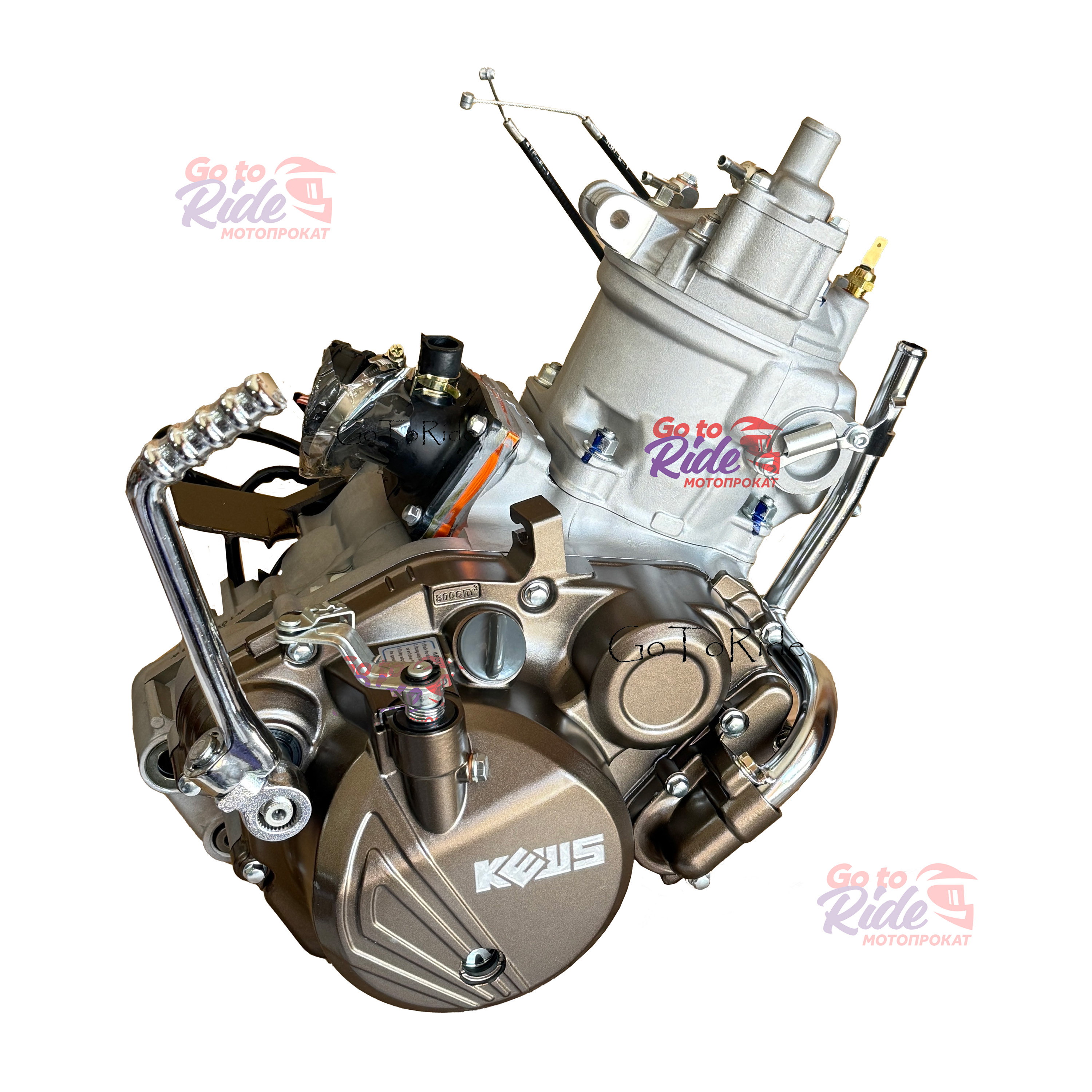 Двигатель в сборе MT-250, 2T Loncin - мотозапчасть