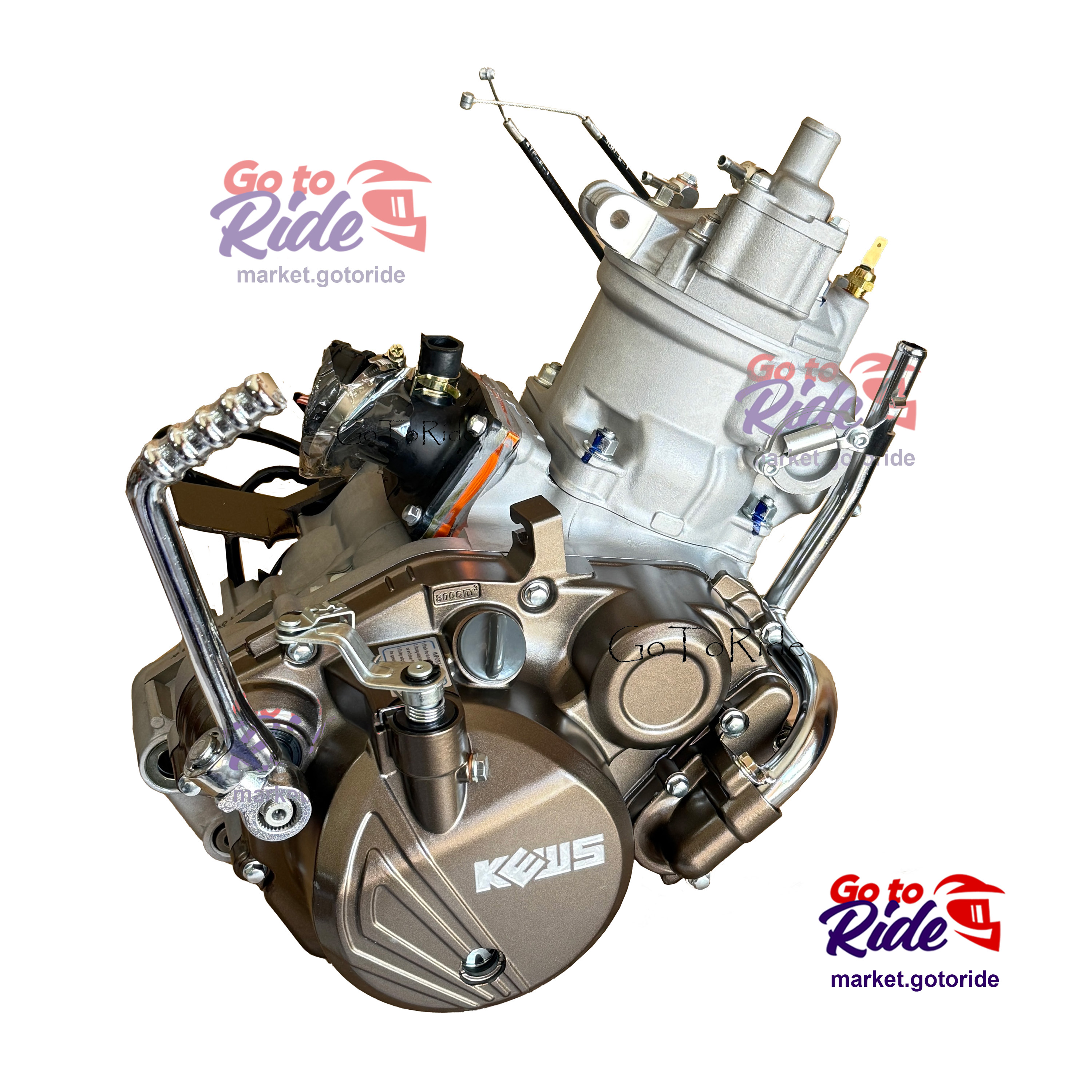 Двигатель в сборе MT-250, 2T Loncin - мотозапчасть