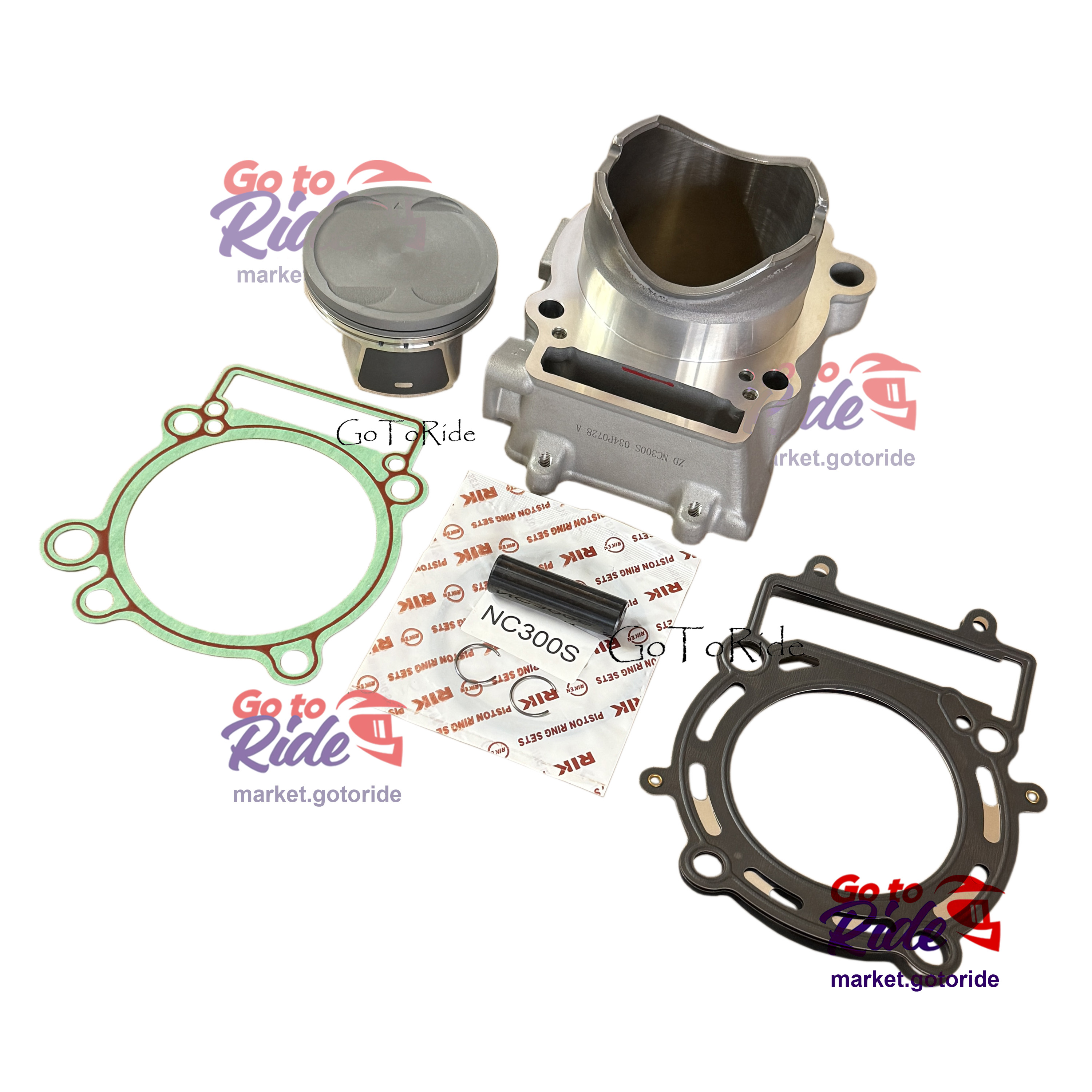 Купить Бигбор (Big Bore) 300сс 82 мм для ZS182MM (NC300S) OTOM Бигбор (Big Bore) 300сс 82 мм для ZS182MM (NC300S) OTOM - мотозапчасть